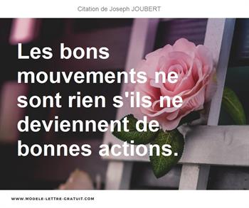Citations Joseph JOUBERT