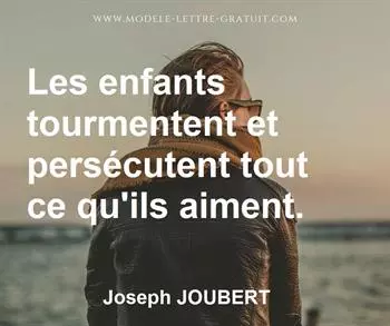 Citation de Joseph JOUBERT