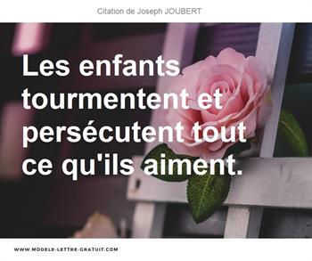 Citations Joseph JOUBERT