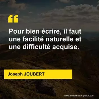 Citation Joseph JOUBERT