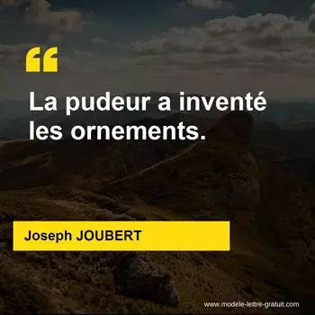 Citation Joseph JOUBERT