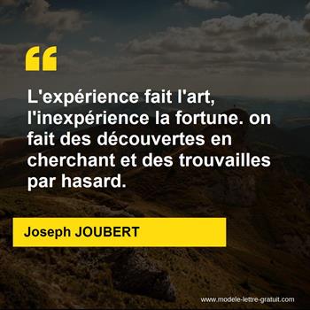 Citation de Joseph JOUBERT