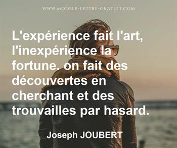 Citation de Joseph JOUBERT