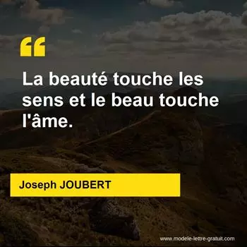 Citation Joseph JOUBERT