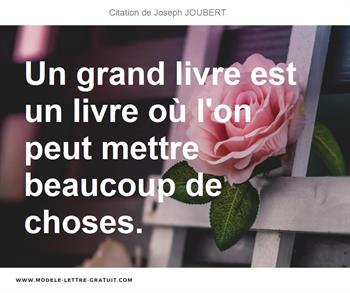Citations Joseph JOUBERT