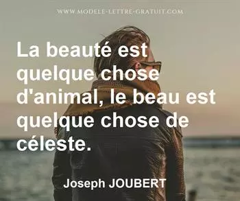 Citation de Joseph JOUBERT