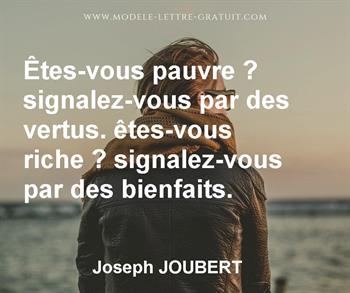 Citation de Joseph JOUBERT