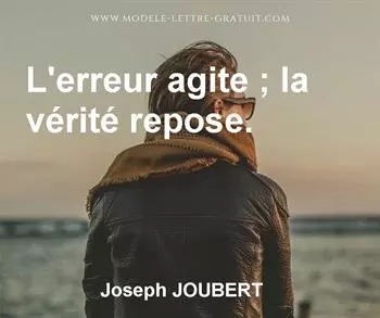 Citation de Joseph JOUBERT