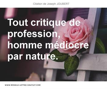 Citations Joseph JOUBERT
