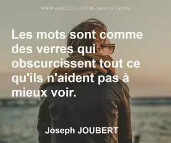 Citation de Joseph JOUBERT