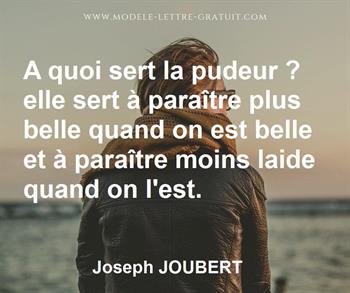 Citation de Joseph JOUBERT