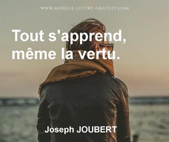 Citation de Joseph JOUBERT