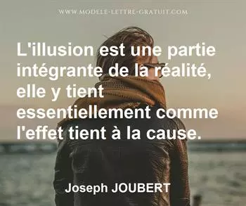 Citation de Joseph JOUBERT