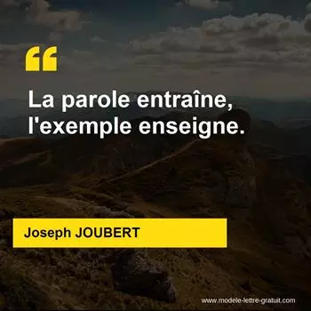 Citation Joseph JOUBERT