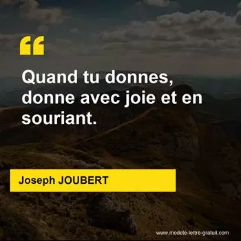 Citation Joseph JOUBERT
