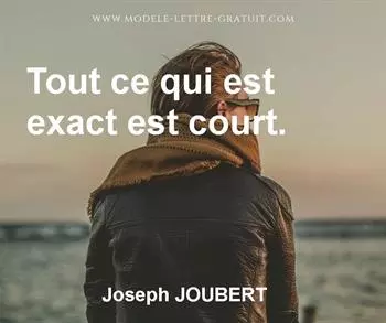 Citation de Joseph JOUBERT