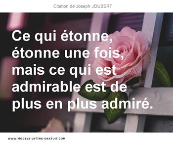 Citations Joseph JOUBERT