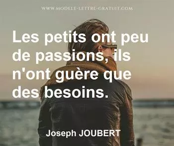 Citation de Joseph JOUBERT