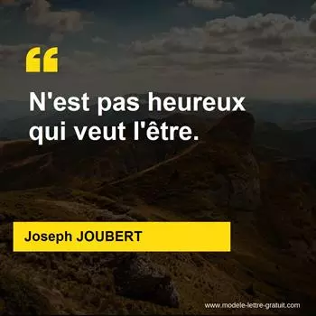 Citation Joseph JOUBERT