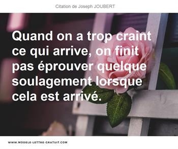 Citations Joseph JOUBERT