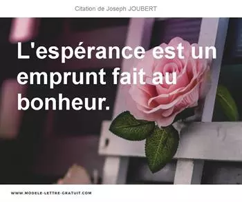 Citations Joseph JOUBERT