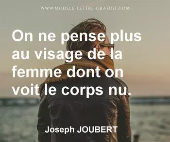 Citation de Joseph JOUBERT
