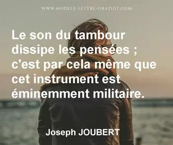 Citation de Joseph JOUBERT