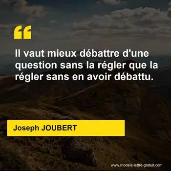 Citation Joseph JOUBERT