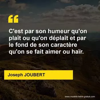 Citation Joseph JOUBERT