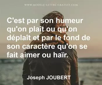 Citation de Joseph JOUBERT