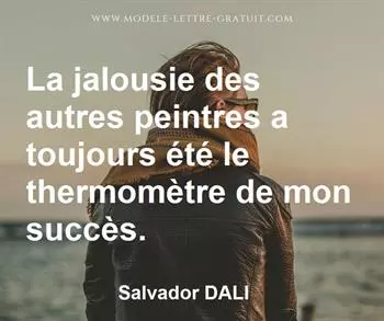 Citation de Salvador DALI