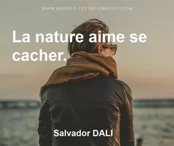 Citation de Salvador DALI