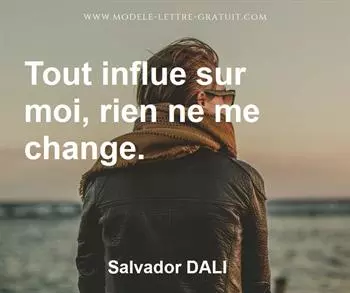Citation de Salvador DALI