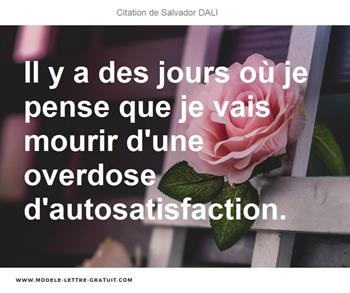 Citations Salvador DALI