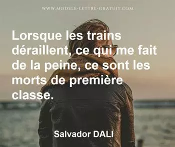 Citation de Salvador DALI