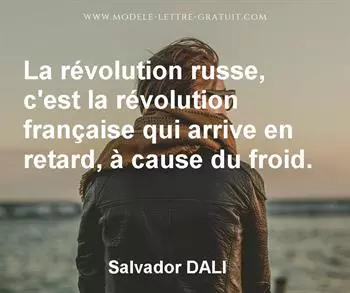 Citation de Salvador DALI