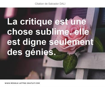 Citations Salvador DALI