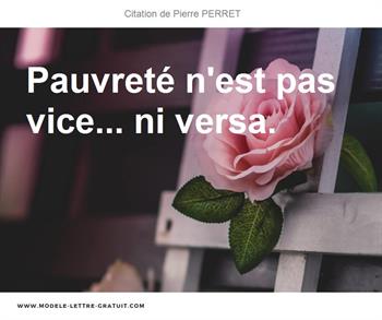 Citations Pierre PERRET