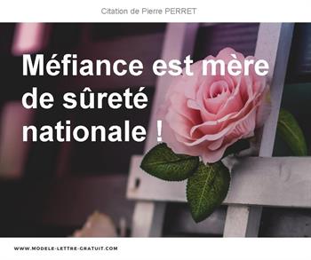Citations Pierre PERRET