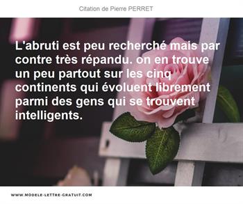 Citations Pierre PERRET
