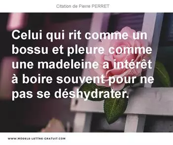 Citations Pierre PERRET