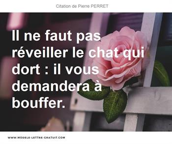 Citations Pierre PERRET