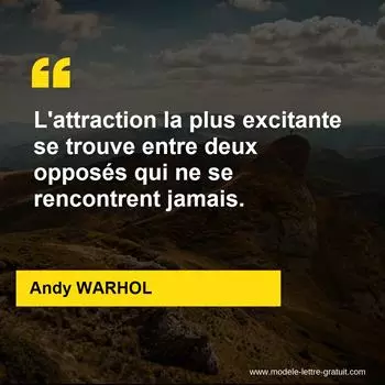 Citation Andy WARHOL