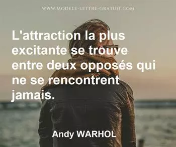 Citation de Andy WARHOL