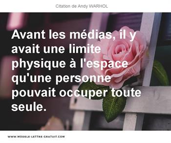 Citations Andy WARHOL