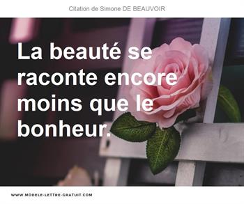 Citations Simone DE BEAUVOIR