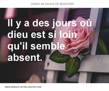 Citations Simone DE BEAUVOIR