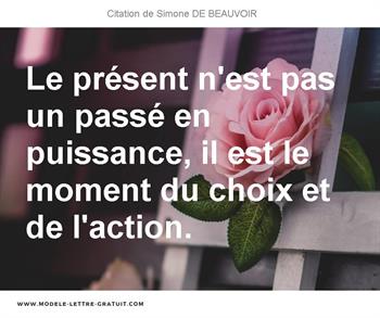 Citations Simone DE BEAUVOIR