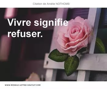 Citations Amélie NOTHOMB