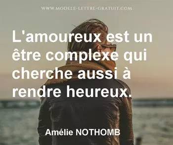 Citation de Amélie NOTHOMB